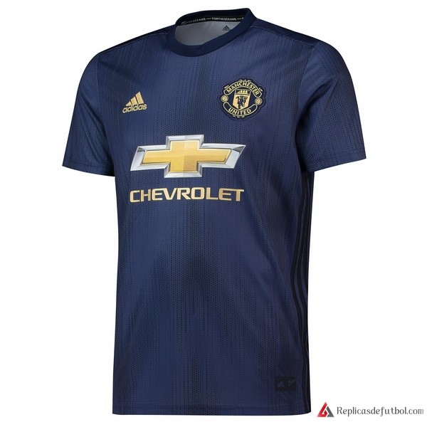 Camiseta Manchester United Tercera equipación 2018-2019 Azul